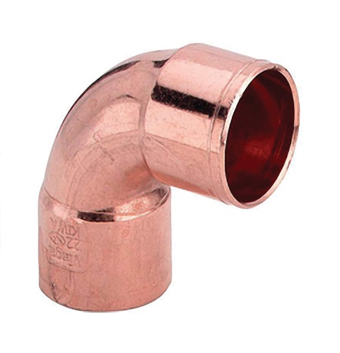 Уголок 90 град. двухраструбный пайка медь 15 (1509015) | код RG008TB9UO7BO2 | Sanha