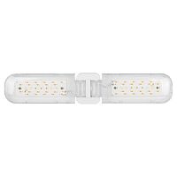 Фитолампа для растений светодиодная GREEN LINE ФИТО-20W-PL-E27-GR 2-х лепестковая красно-синего спектра 24 Вт Е27 | код Б0064517 | ЭРА