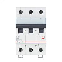 Выключатель автоматический трехполюсный 6А B TX3 6kA/10kA | код 403885 | Legrand