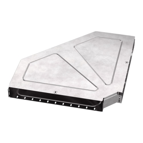 Угол горизонтальный 90 градусов с крышкой Стандарт 600х80 Промрукав | код PR16.0629 | ПРОМРУКАВ