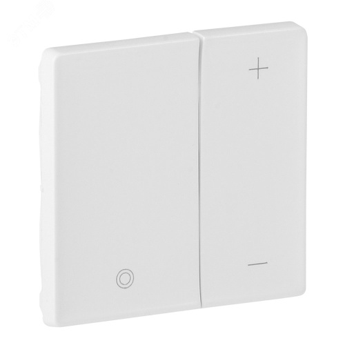 Valena LIFE Лицевая панель для кнопочного светорегулятора Белая | код 754890 | Legrand