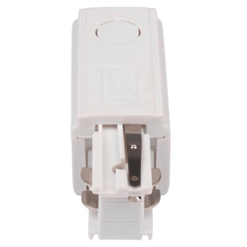 Коннектор белый левый сетевой для 3Ф шинопровода 3P PTR EC-WH Left JazzWay | код 5062870 | JazzWay фото 3