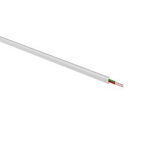 Rexant Телефонный кабель ШТЛП 2 жилы CCA, белый, 100м | код 01-5001-3 | REXANT