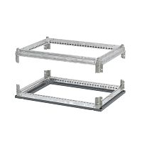 Рама крыши и основание оцинкованные RAL7011 для корпусов CQE N, ШхГ 300х400 мм, комплект | код R5NGTB34 | DKC