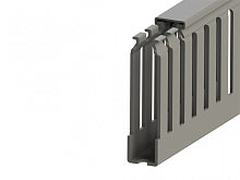 551 090, KKC 1560, Перфорированный короб с крышкой, 15x60 (Серый) | код 0.0.0.5.51090 | KLEMSAN