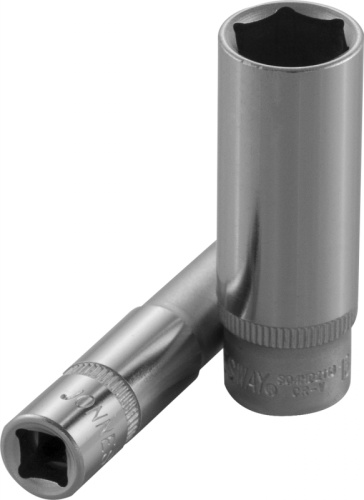 S04HD2108 Головка торцевая глубокая 1/4DR, 8 мм | код S04HD2108 | JONNESWAY