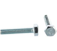 Болт DIN933 М6х30 класс прочности 5.8 покрытие цинк 50 шт | код 2083276-50 | ЭТМ-Крепеж