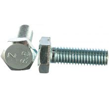 Болт ГОСТ 7798-70 М10х35 шестигранная голова полная резьба класс прочности 8.8 покрытие цинк | код A02001003533105 | РФ