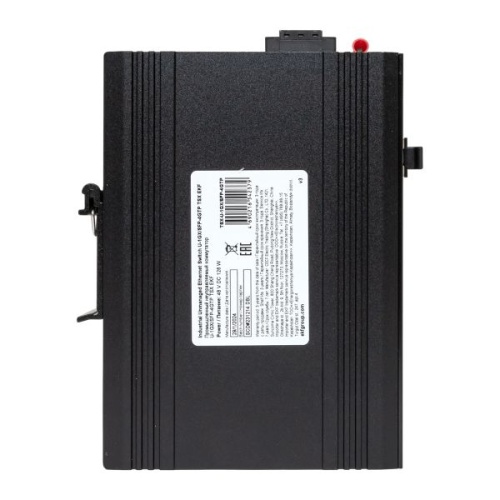 Промышленный неуправляемый коммутатор U-1GX/SFP-4GTP, 1 порт 1000Base-X SFP, 4 порта 10/100/1000Base-T(X) RJ45 c PoE, монтаж на динрейку TSX EKF | код TSX-U-1GX/SFP-4GTP | EKF фото 5