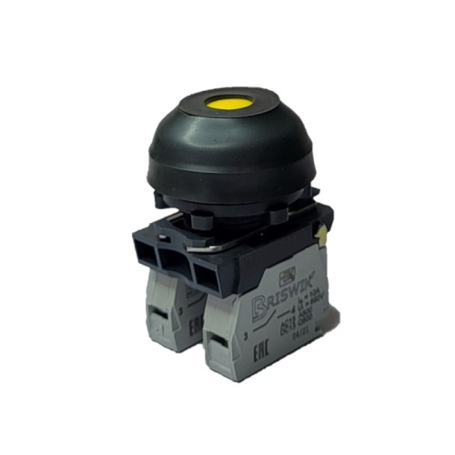 Выключатель Briswik КЕ 081/2м желтый 1но+1нз Цилиндр с наружным протектором IP66 УХЛ2 10А | код aZ-DB-3Ai-0421 | Briswik Выключатель Briswik КЕ 081/2м желтый 1но+1нз Цилиндр с наружным протектором IP66 УХЛ2 10А | код aZ-DB-3Ai-0421 | Briswik