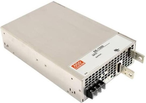 Источник питания AC-DC, 1500Вт, вход 180...264В AC 47...63Гц/ 254...370В DC, выход 12В/125A, рег. вых 10,8...13,5В, изоляция 3000V AC, в кожухе 278x178х63,5мм, -20…+70С | код SE-1500-12 | MeanWell Источник питания AC-DC, 1500Вт, вход 180...264В AC 47...63Гц/ 254...370В DC, выход 12В/125A, рег. вых 10,8...13,5В, изоляция 3000V AC, в кожухе 278x178х63,5мм, -20…+70С | код SE-1500-12 | MeanWell