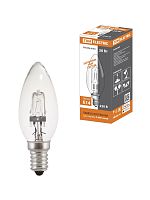 Лампа галогенная Свеча прозрачная 28 Вт-230 В-Е14 TDM | код SQ0341-0094 | TDM