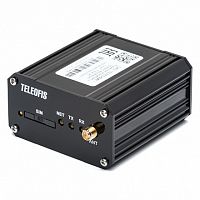 GSM модем, TELEOFIS RX100-R4 интерфейс: RS-232, GSM, 1 SIM карта, крепление на выбор, материал корпуса: металл | код RX100-R4 | TELEOFIS