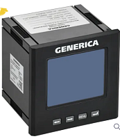 Мультиметр цифр. щит. 3-ф. DO RS-485 96х96 LCD GENERICA | код IDM21-5-3-3-LCD-G | GENERICA by IEK