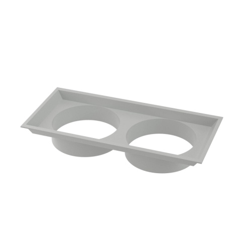 Адаптер воздуховода для потолочного кондиционера 1000-2000 Вт, RAL7035 | код R5KLMCNV04 | DKC Адаптер воздуховода для потолочного кондиционера 1000-2000 Вт, RAL7035 | код R5KLMCNV04 | DKC