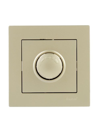 Механизм светорегулятора СП 1000Вт VESNA титан LEZARD 742-3788-157 фото 3