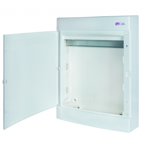 Щит пласт. наружн. исп. ECT 3x18PO MEDIA/EMPTY (пустой, белая дверца) | код 001101312 | ETI