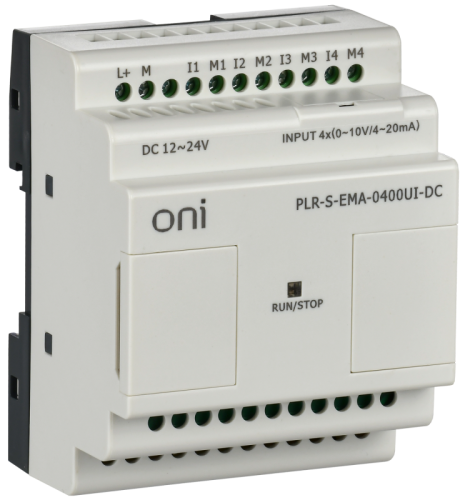 Логическое реле PLR-S. 4AI U/I ONI | код PLR-S-EMA-0400UI-DC | ONI Логическое реле PLR-S. 4AI U/I ONI | код PLR-S-EMA-0400UI-DC | ONI