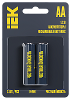 Аккумулятор GREEN Ni-MH AA 2700мАч IEK | код AAK-NIMH-06-2700-L02 | IEK