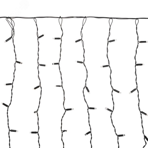 Гирлянда Дождь светодиодная 2x0,8 м, черный провод, 230 В, диоды тёплый белый | код 235-286 | Neon-Night Гирлянда Дождь светодиодная 2x0,8 м, черный провод, 230 В, диоды тёплый белый | код 235-286 | Neon-Night
