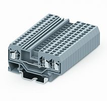 225954 Клемма ТА 1-2 плоско-пруж. зажим, сеч. 2.5мм2, син., шт | код 225954 | SUPU