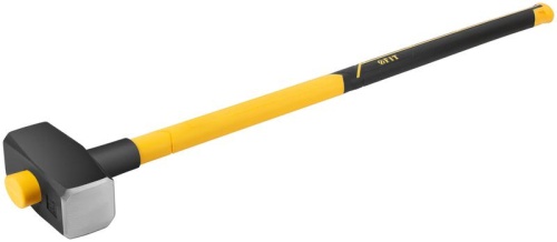 Кувалда кованая, фиберглассовая обратная усиленная ручка 900 мм, 5 кг | код 45252 | FIT