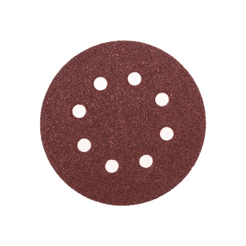 Диск абразивный на ворсовой основе, на липучке, перфорированный, P40, 125мм, 10 шт. KRANZ | код KR-91-1164 | KRANZ