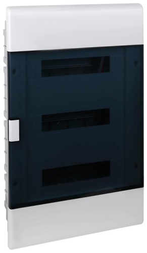 Щит распределительный встраиваемый на 54 модуля с дверцей белый IP41 (ЩРв-П-54) | код 68154 | Ruvinil