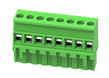 MC-RE5.08V09C-0001 Разъём гнездовой MC, шаг 5.08мм,9 конт., зел., шт | код MC-RE5.08V09C-0001 | SUPU