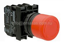 Кнопка аварийная Грибок B102E30 | код B102E30 | EMAS