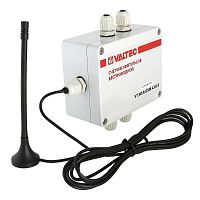 Счетч имп.,-регистр (2-х кан. c модем; внешнее питание 12 В; ip65; ант. в компл.) | код. VT.WLR.GSM.2.65.1 | VALTEC