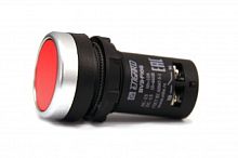 Кнопка компактная в пластиковом корпусе красная IP44 | код BV-3-F01R | Engard
