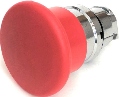 КМЕ 51С красный IP40 LAY4-BC4.BR Грибовидная головка ?40 металл 22 мм пружинный возврат | код LAY4-BC4.BR | Briswik