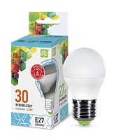 Лампа светодиодная LED-ШАР-standard 3.5Вт 230В Е27 4000К 320Лм ASD | код 4690612002040 | ASD