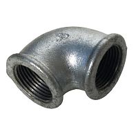 Угольник чугунный 90-1-25 оцинкованный | код 213200012 | ГОСТ