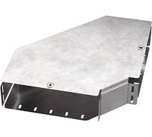 Угол горизонтальный 90 градусов с крышкой Стандарт 300х100 | код PR16.0422 | Промрукав