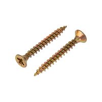 Саморез универсальный 3,5х30мм, желтый цинк, пакет (1000 шт/уп) KRANZ | код 1111-3530-2 | KRANZ