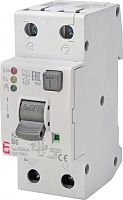 Диффер. автоматический выкл. KZS-2M2p EDI B 6/0,03 тип A (10kA) (нижн. подключ.) | код 002172401 | ETI