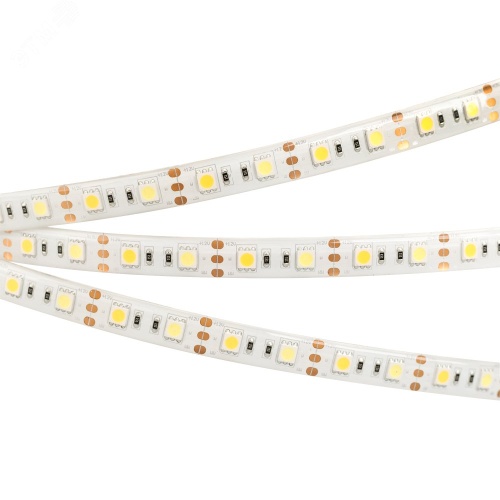 Лента герметичная RTW-SE-B60-12мм 12V White-MIX (14.4 W/m, IP65, 5060, 5м) (14.4 Вт/м, IP65) | код 020559(2) | Arlight