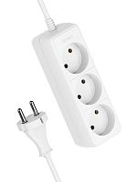 Удлинитель 3х7м без заземл. 16А IP20 ПВС 2х1 Космос YKsm7m-3g(K)