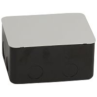 Монтажная коробка для выдвижного розеточного блока - 4 модуля - металл | код 054001 | Legrand
