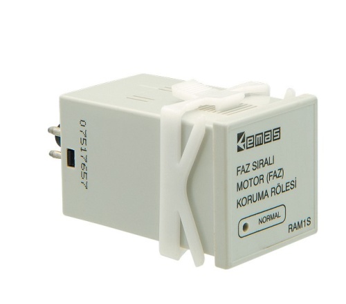 Реле защиты двигателя 3х380В от обрыва и перекоса фаз | код RAM1S | EMAS
