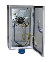 Ящик с пакетным выключателем и разъёмом ЯВШ 3х100 У2, 3 полюса, 100А, IP54 (ЭТ) | код ET053376 | Электротехник