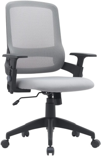 Кресло Cactus CS-MC313-BKGY черный/серый сетка/ткань низк.спин. крестов. пластик пластик черный | код 2003217 | CACTUS Кресло Cactus CS-MC313-BKGY черный/серый сетка/ткань низк.спин. крестов. пластик пластик черный | код 2003217 | CACTUS