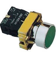 Кнопка XB2-BА25 черный 1з+1р (ANDELI) | код ADL10-058 | ANDELI