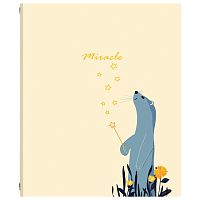 Тетрадь на кольцах А5 (175х215 мм), 240 л., обложка твердый картон, клетка, BRAUBERG, Miracle , 404093 | код 404093 | BRAUBERG