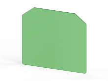 444 162, Концевой сегмент на клеммники AVK 16, (зеленый), NPP / AVK 16 | код 0.0.0.4.44162 | KLEMSAN