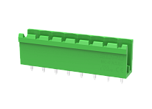 MC-PA5.08V07-G Разъём штекерный MC, прям. конт.,шаг 5.08мм,7 конт.откр.,зел., шт | код MC-PA5.08V07-G | SUPU