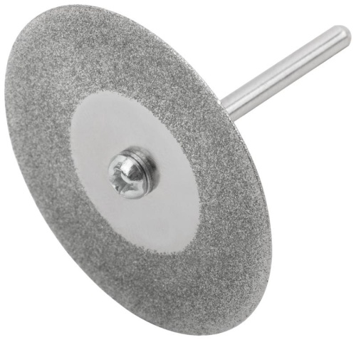 Круги с алмазным напылением 2 шт и штифт диаметр 3 мм, 40 мм | код 36932 | FIT фото 5