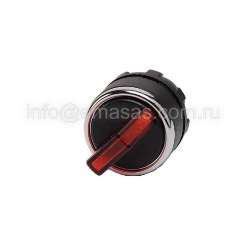 Головка для переключателя 2-0-1 красная с фиксацией в 1 положении | код BDSL31K | EMAS